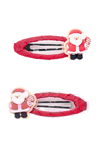 2 Haarspelden - Rood