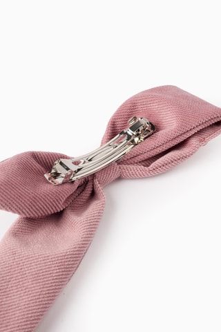 Velours Haarspeld - Roze