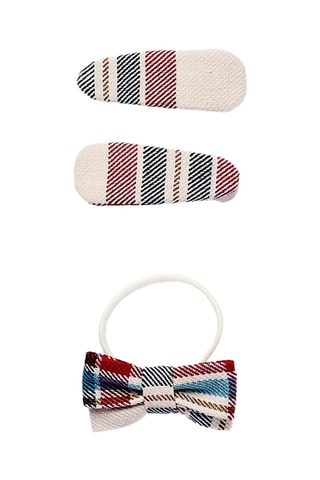 3-delige Set - Rood en wit