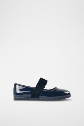 Gelakte Mary Janes - Donkerblauw