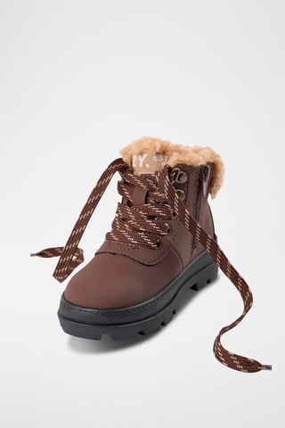 Gevoerde Boots - Bruin