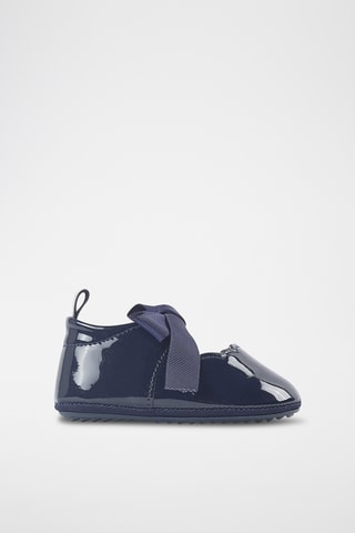 Gelakte Mary Janes - Donkerblauw