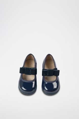 Gelakte Mary Janes - Donkerblauw