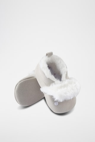 Gevoerde Pantoffels - Wit