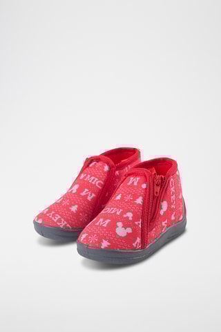 Enkellaarzen Mickey Disney - Rood
