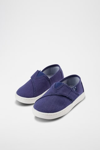 Slip-ons - Marineblauw