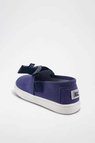 Slip-ons - Marineblauw