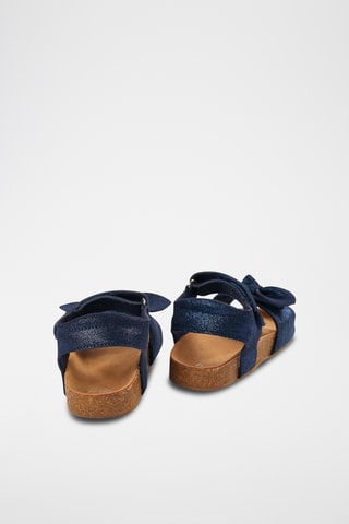 Nubuck Sandalen - Marineblauw