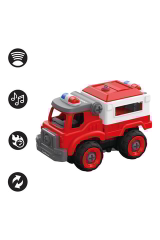 3 camiões de bombeiros telecomandados Crosslander® Fireman - A partir dos 3 anos