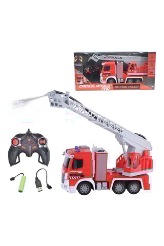 Camião de bombeiros telecomandado Crosslander® Pro Fire Truck - A partir dos 6 anos