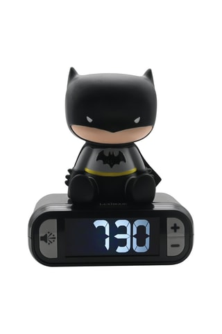 Rádio despertador luz de presença Batman Liga da Justiça DC Comics - A partir dos 3 anos