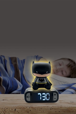 Rádio despertador luz de presença Batman Liga da Justiça DC Comics - A partir dos 3 anos