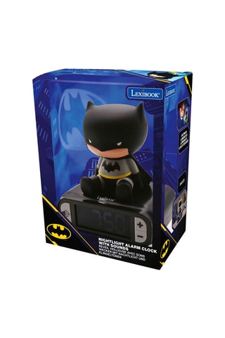 Rádio despertador luz de presença Batman Liga da Justiça DC Comics - A partir dos 3 anos