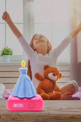 Rádio despertador luz de presença Cinderela Disney - A partir dos 3 anos