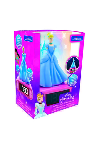 Rádio despertador luz de presença Cinderela Disney - A partir dos 3 anos