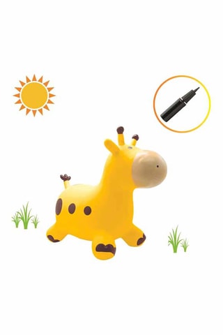 Girafa insuflável saltitante - A partir dos 3 anos