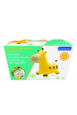 Girafa insuflável saltitante - A partir dos 3 anos