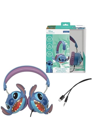 Auscultadores Stitch Lilo e Stitch Disney - Azul - A partir dos 4 anos