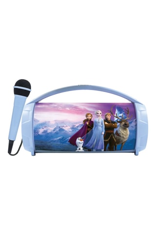 Coluna portátil com micro Frozen Disney - A partir dos 6 anos