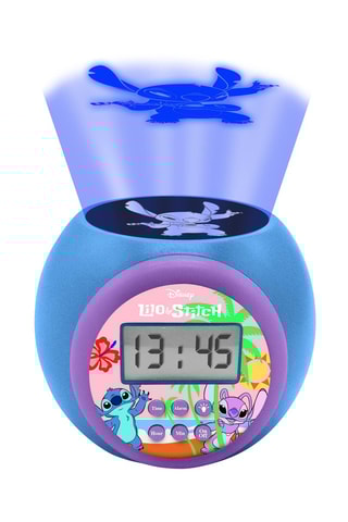 Despertador com projetor Stitch Lilo e Stitch Disney - A partir dos 4 anos
