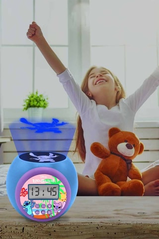 Despertador com projetor Stitch Lilo e Stitch Disney - A partir dos 4 anos