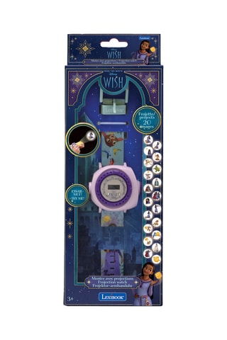 Relógio digital Wish, Asha e a estrela da Disney - A partir dos 3 anos