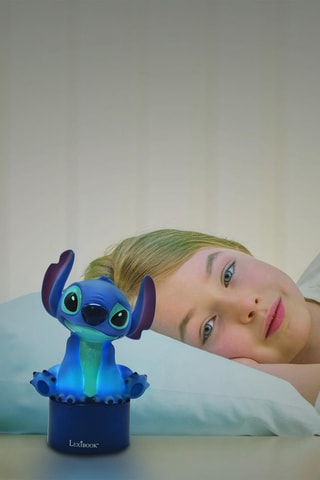Luz de presença LED Stitch Lilo e Stitch Disney - Azul,