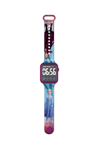 Relógio digital LED Elsa e Anna Frozen - A partir dos 3 anos