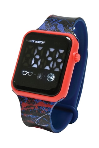 Relógio digital LED Homem-Aranha Os Vingadores Marvel - A partir dos 3 anos