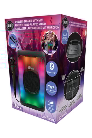 Coluna Bluetooth® 5.0 luminosa - A partir dos 6 anos