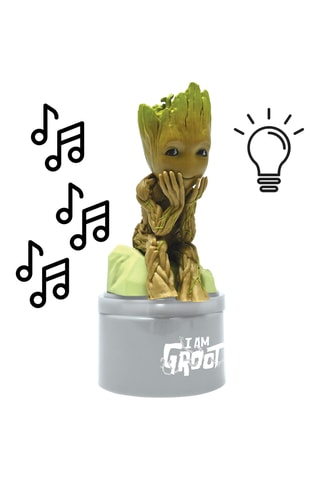 Coluna luz de presença Groot Os Guardiões da Galáxia Marvel - A partir dos 3 anos