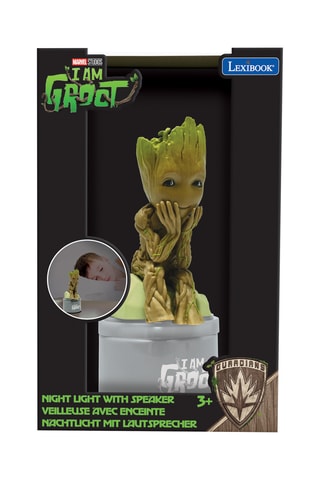 Coluna luz de presença Groot Os Guardiões da Galáxia Marvel - A partir dos 3 anos