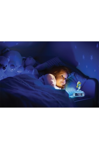 Despertador de luz de presença Smurfs - A partir dos 6 anos