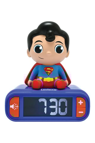 Despertador com luz de presença Super-Homem DC Comics - A partir dos 6 anos