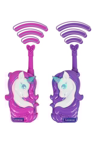 Walkies-talkies Unicórnio 3D - A partir dos 3 anos