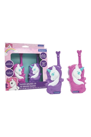Walkies-talkies Unicórnio 3D - A partir dos 3 anos