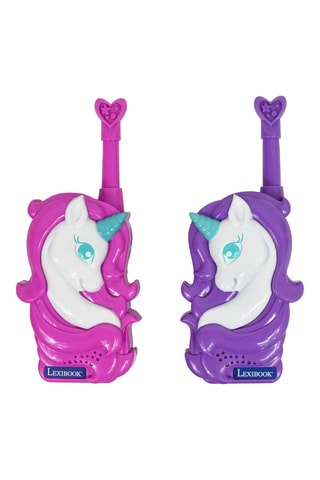 Walkies-talkies Unicórnio 3D - A partir dos 3 anos
