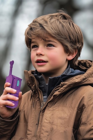 Walkies-talkies Unicórnio 3D - A partir dos 3 anos