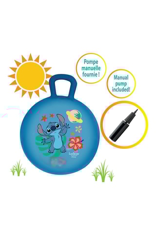 Bola saltitante insuflável eletrónica Stitch Lilo e Stitch Disney - A partir de 3 anos - Até 30 kg