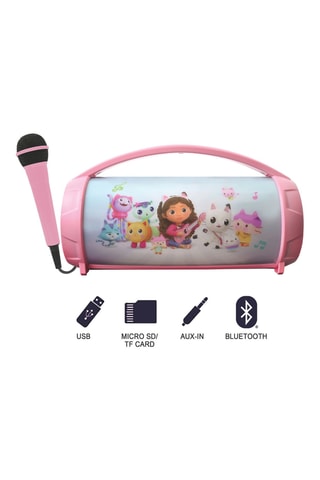 Coluna Bluetooth sem-fios Gaby e a casa das bonecas - A partir dos 6 anos