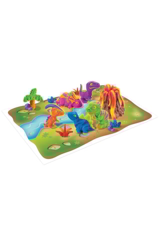 Coffret de plasticina fluorescente Dinossauros - A partir dos 3 anos