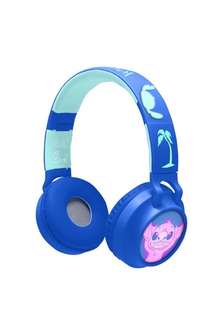 Auscultador áudio 2 em 1 Stitch Lilo e Stitch Disney - Azul, 