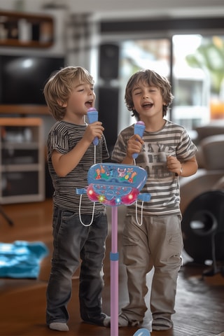 Microfone Angel Stitch Lilo e Stitch Disney - A partir dos 3 anos