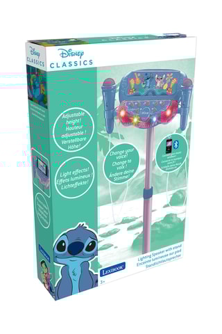 Microfone Angel Stitch Lilo e Stitch Disney - A partir dos 3 anos