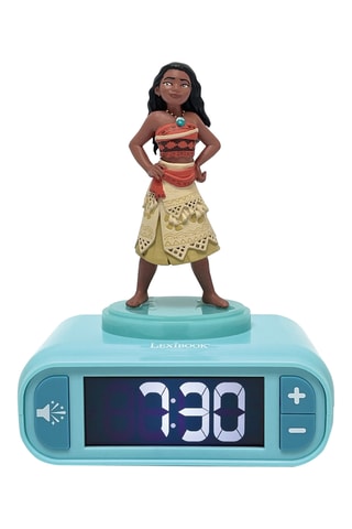 Despertador com luz de presença Vaiana, a Lenda do fim do mundo Disney - A partir dos 6 anos