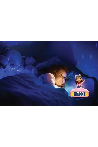 Despertador digital com luz de presença Gabby e a casa das bonecas - A partir dos 6 anos