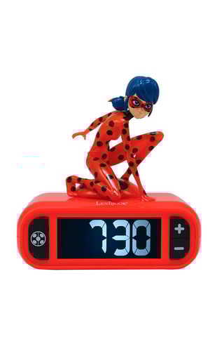 Rádio despertador com luz de presença Ladybug Miraculous - A partir dos 3 anos