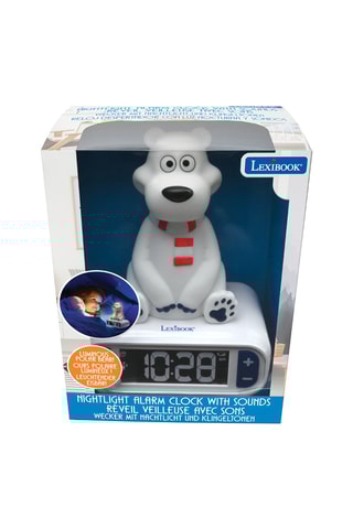 Despertador urso com luz de presença e efeitos sonoros - A partir dos 3 anos