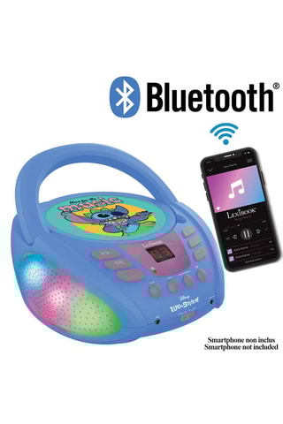 Leitor CD luminoso Bluetooth Stitch Lilo & Stitch Disney - A partir dos 6 anos