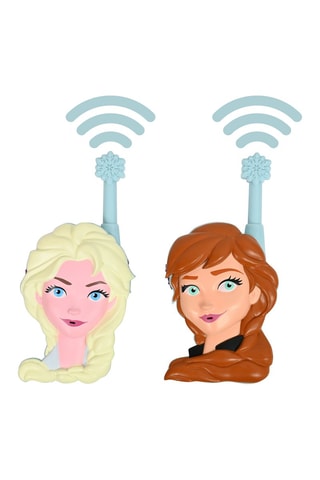 Walkie-talkies Elsa e Anna Frozen Disney 3D - A partir dos 3 anos